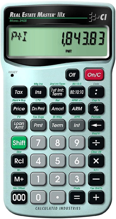 3405 Real Estate Master® IIIx - Underwood Distributing Co.