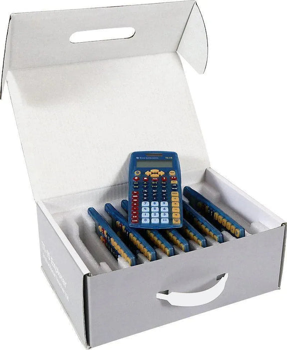 TI-15 Explorer Elementary Calculator - Teacher's Pack of 10 - Underwood Distributing Co.