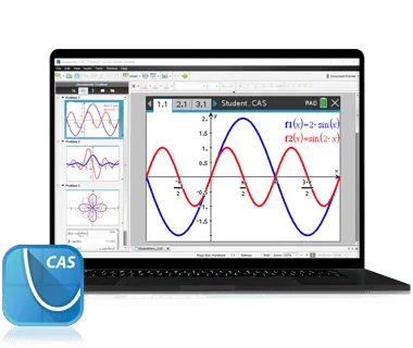 TI-Nspire CX CAS Student Software - Underwood Distributing Co.