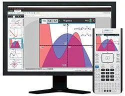 TI-Nspire CX II Handheld Graphing Calculator w/ Teacher Software - Underwood Distributing Co.