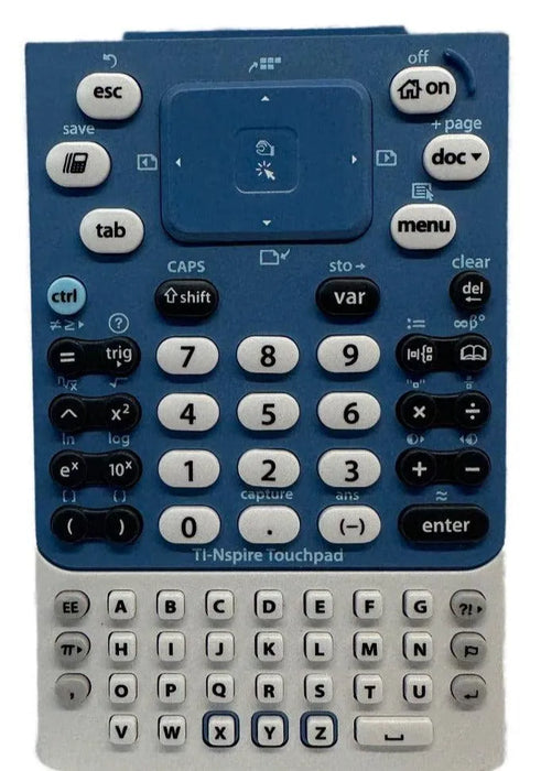Texas Instruments TI-Nspire Touchpad Light Blue Key Pad - Underwood Distributing Co.