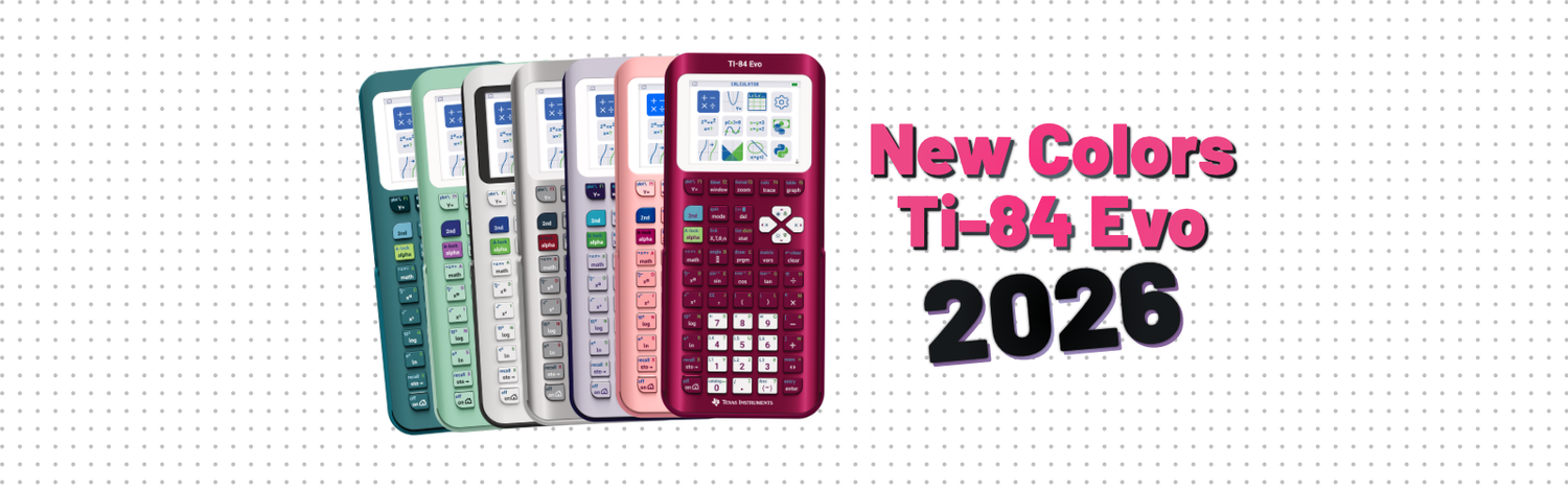 2026 Ti-84 Evo Graphing Calculator Colors - Underwood Distributing Co.