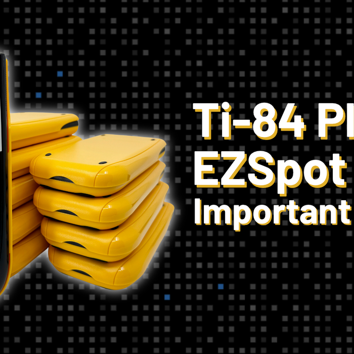 An Important Update for the Ti-84 Plus in EZSpot Yellow