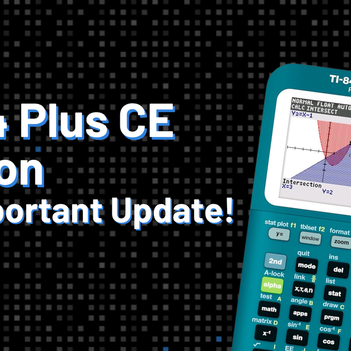 An Important Update for the Ti-84 Plus CE Python - Underwood Distributing Co.