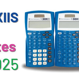 New Look for 2025 Texas Instruments Ti-30XIIS Calculators