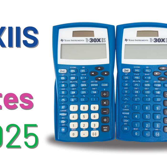 New Look for 2025 Texas Instruments Ti-30XIIS Calculators