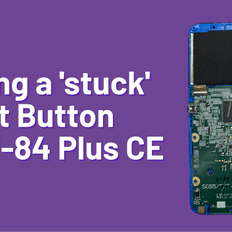 Repairing a stuck Reset Button on the Ti-84 Plus CE - Underwood Distributing Co.