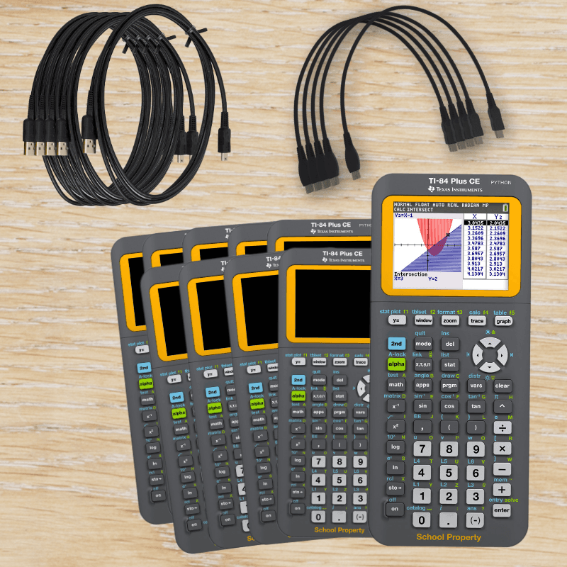 What's the difference between the Texas Instruments Ti-84 Plus CE Remote Learning Pack and the Teacher Pack? - Underwood Distributing Co.