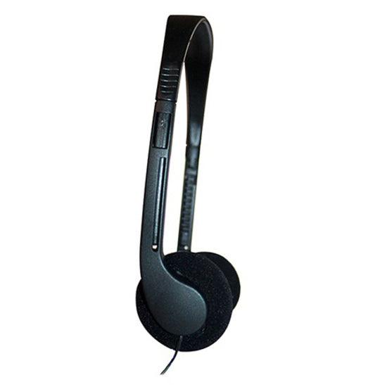 Avid Education AE-08 Lightweight Single Use Headphone - Black - Underwood Distributing Co.