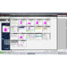 TI-Nspire CX Navigator classroom software interface showing multiple student screens analyzing inscribed rectangles in parabolas, for Texas Instruments calculators, from Underwood Distributing Co.