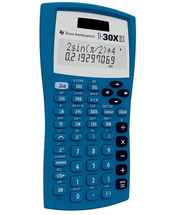 TI-30XIIS Scientific Calculator - Blue