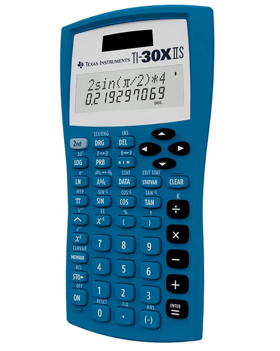 TI-30XIIS Scientific Calculator - Blue