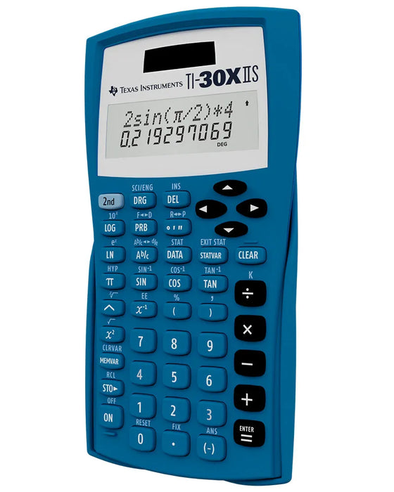 TI-30XIIS Scientific Calculator - Blue