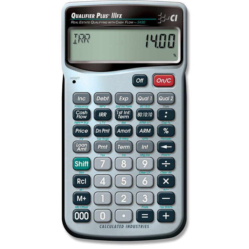 3430 Qualifier Plus® IIIx - Underwood Distributing Co.