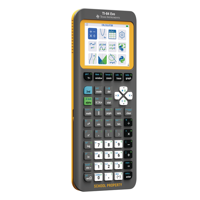 TI-84 Evo Graphing Calculator - 10 Pack (EZ-Spot) - Underwood Distributing Co.