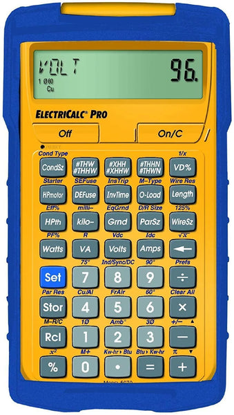 計算されIndustries electricalc Pro 5070?NEC Electric電卓5065 ElectriCalc Pro Calculator 5070 - Monroe Systems for Business