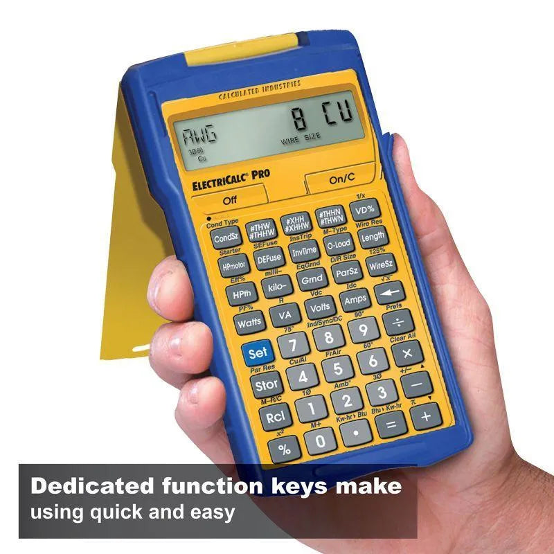 (未使用･未開封品)計算されIndustries electricalc Pro 5070?NEC Electric電卓5065 Calculated Industries 5070 ElectriCalc® Pro Calculator – Underwood