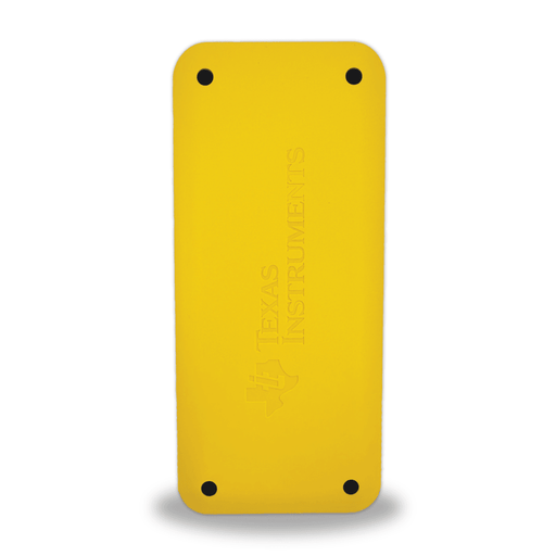 Single Ti-84 Plus CE Yellow Slide Cover - Underwood Distributing Co.