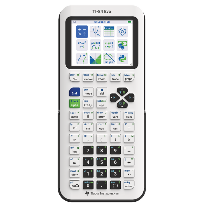 TI-84 Evo Graphing Calculator - Underwood Distributing Co.