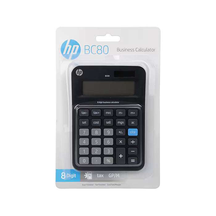 HP 8-digit Solar Powered Desktop Calculator