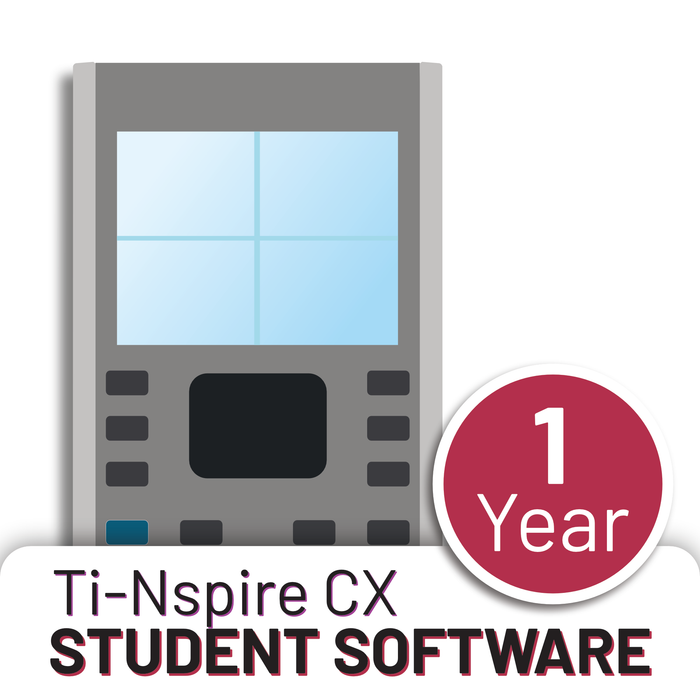 Texas Instruments TI-Nspire CX Student Software