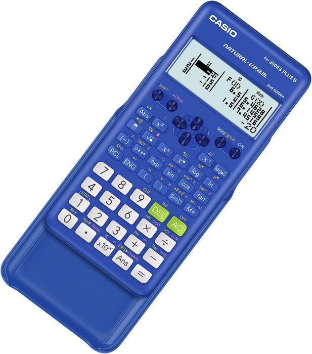 Casio fx-300ES PLUS B 2nd Edition Scientific Calculator (Blue)