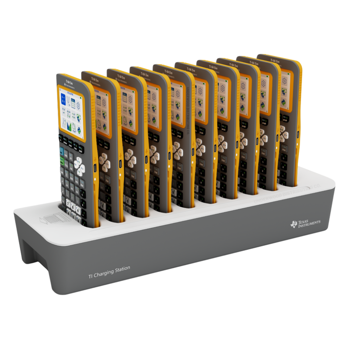 TI-84 Evo Graphing Calculator - Teacher's Pack of 10 (EZ-Spot) - Underwood Distributing Co.