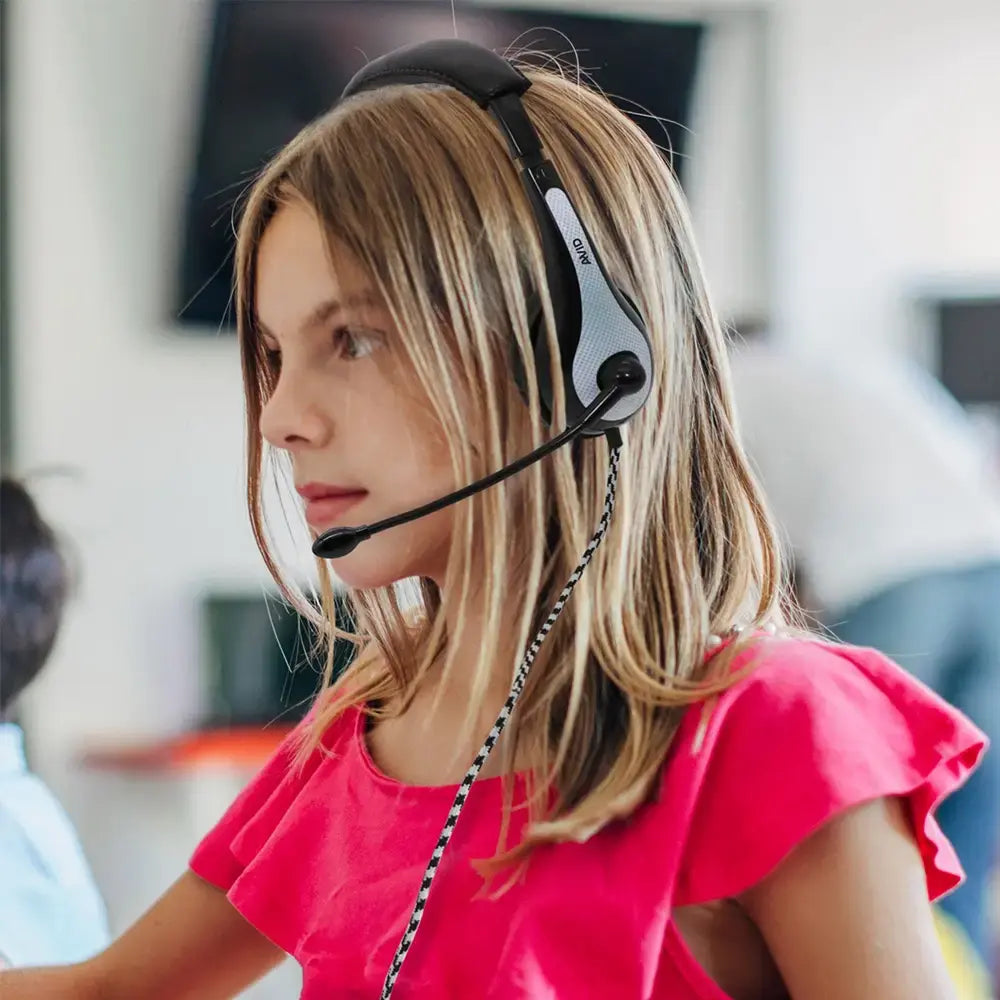 Avid Education AE-36 Headset - White - Underwood Distributing Co.