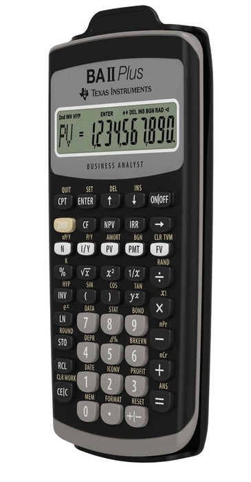 BA II PLUS™ Financial Calculator - Underwood Distributing Co.