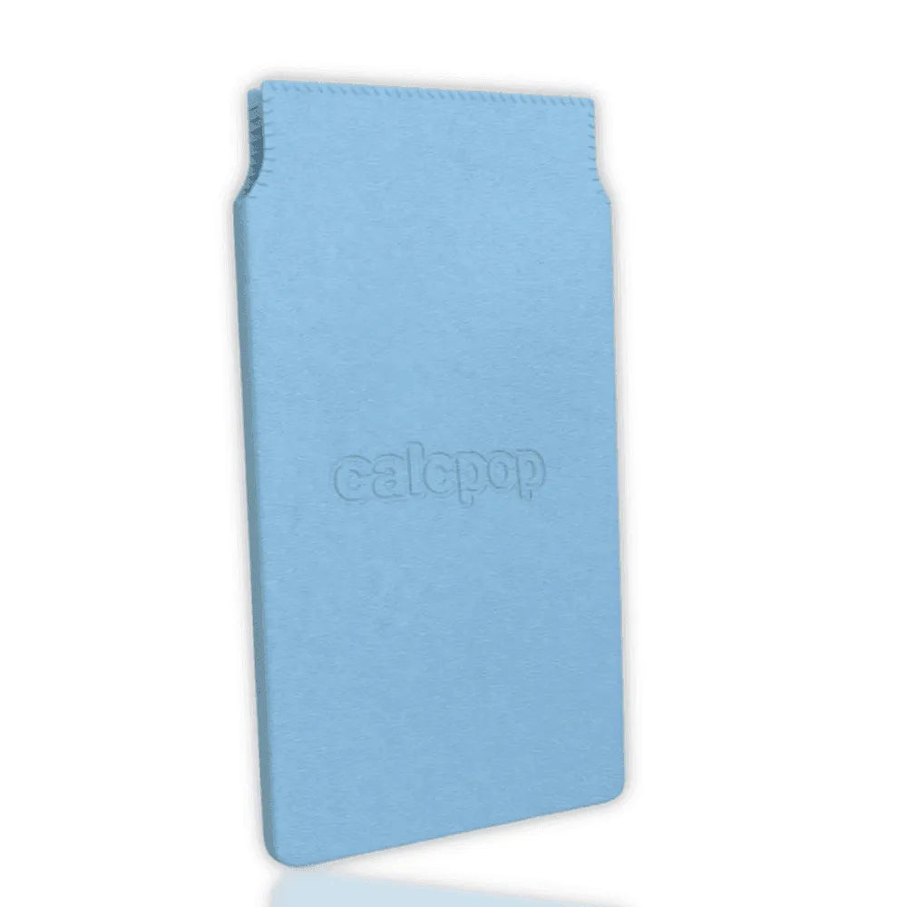 Light blue faux leather calcpop cover for BA II Plus Professional calculator