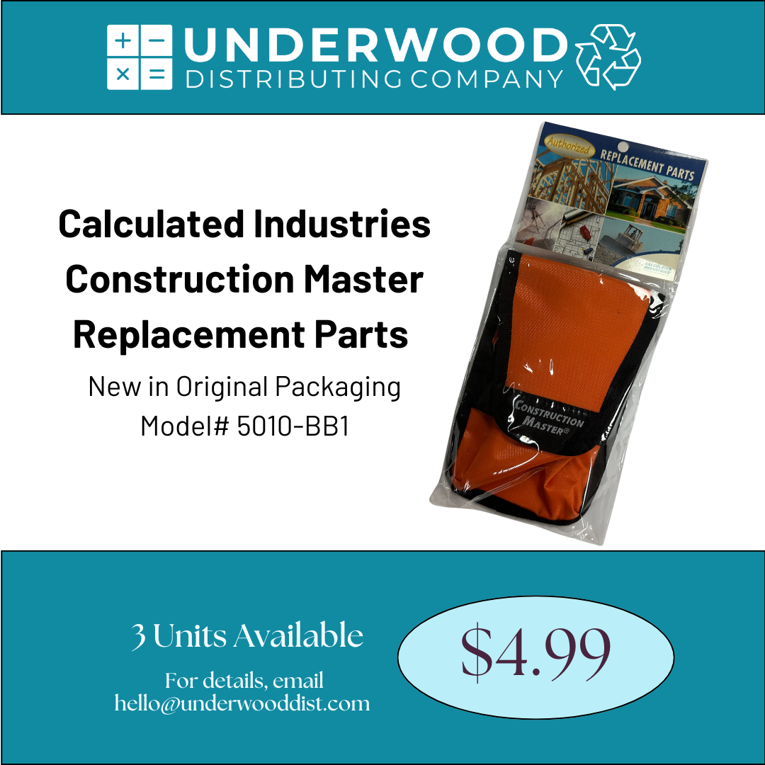 Calculated Industries Construction Master Replacement Parts, Model 5010-BB1, 3 units Available for $4.99 each