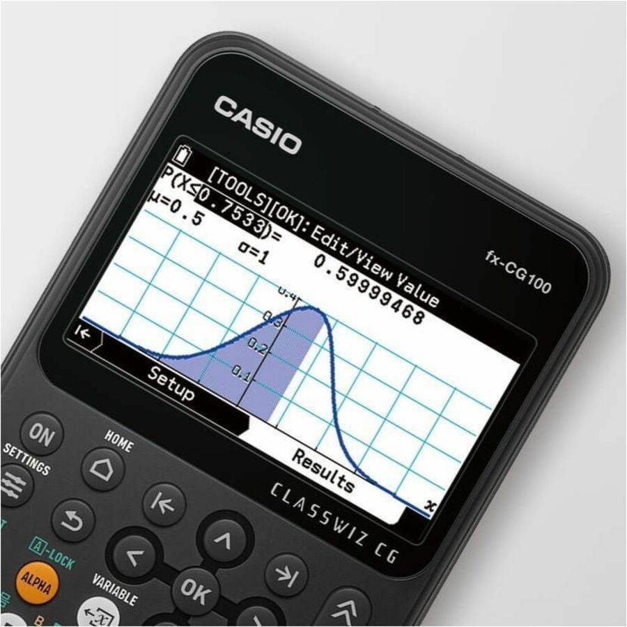 Casio ClassWiz fx-CG100 Graphing Calculator - Underwood Distributing Co.