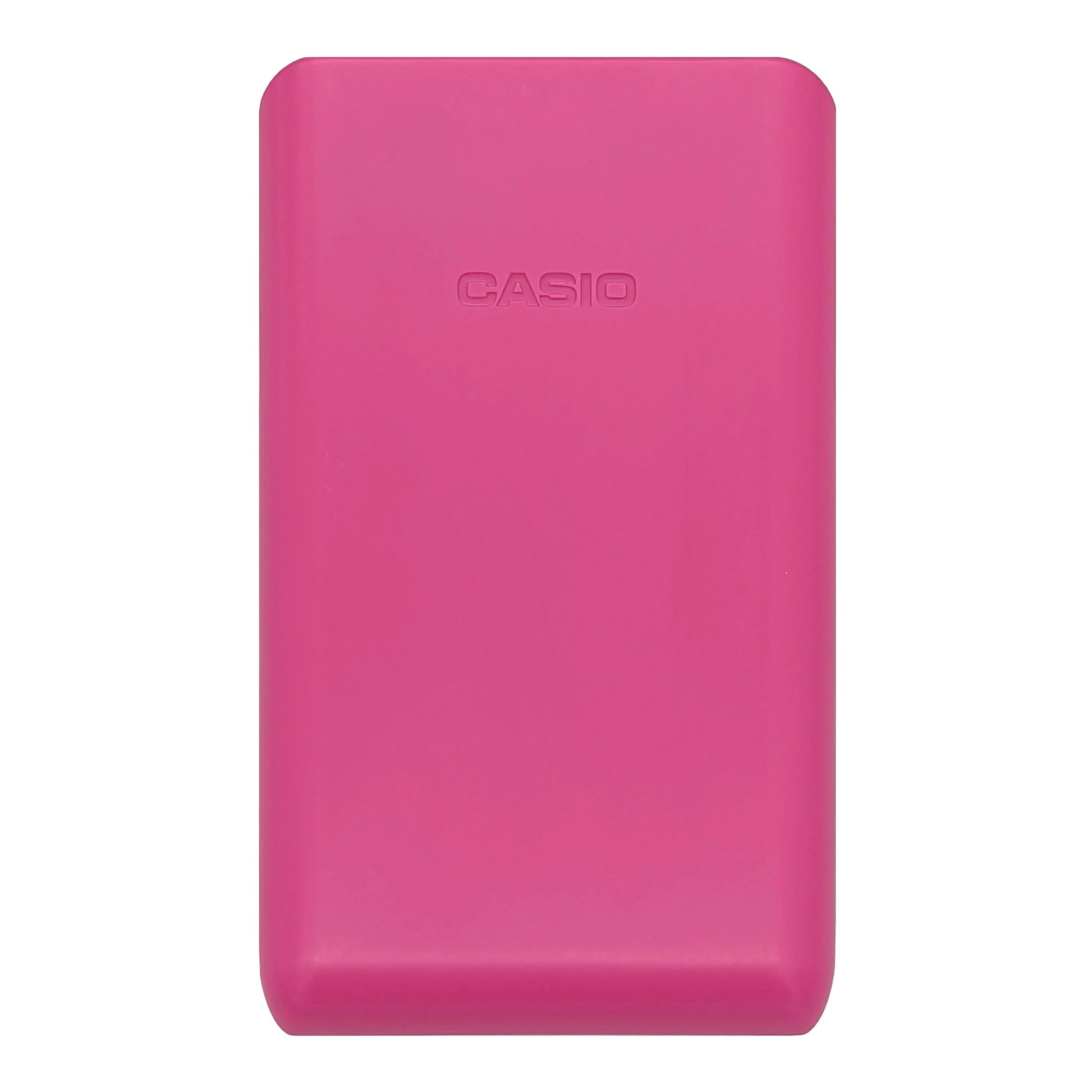 Casio FX-260 Solar II calculator pink hard case, Underwood Distributing Co.