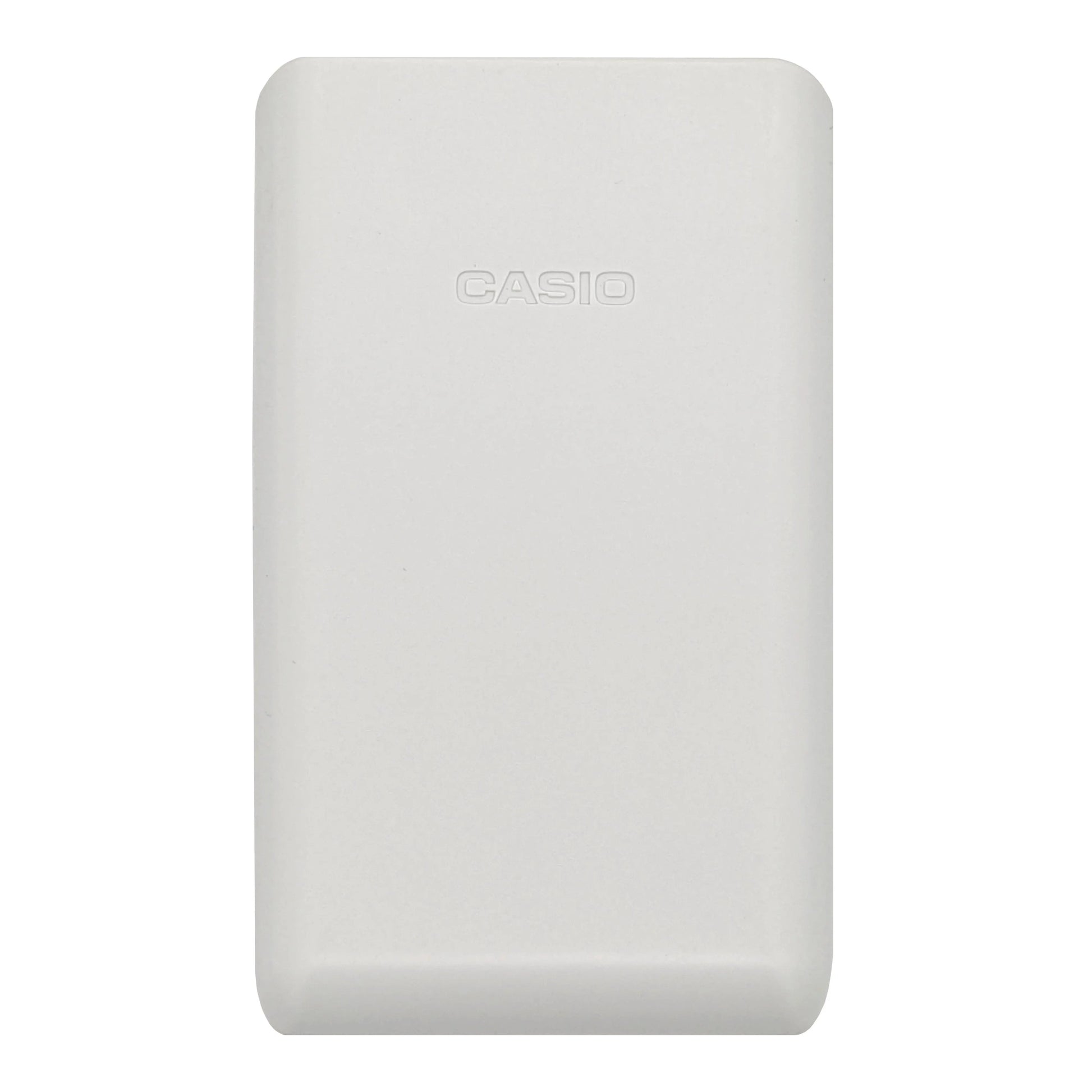 Casio fx-260 Solar II calculator with white protective cover, Underwood Distributing Co.