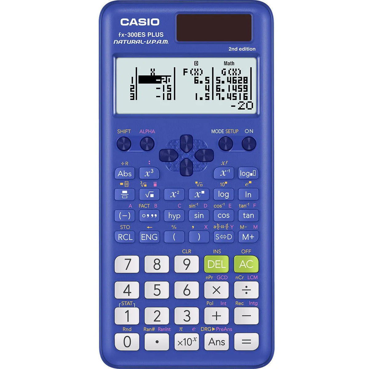 Casio fx 300ES PLUS 2nd Edition Scientific Calculator Blue