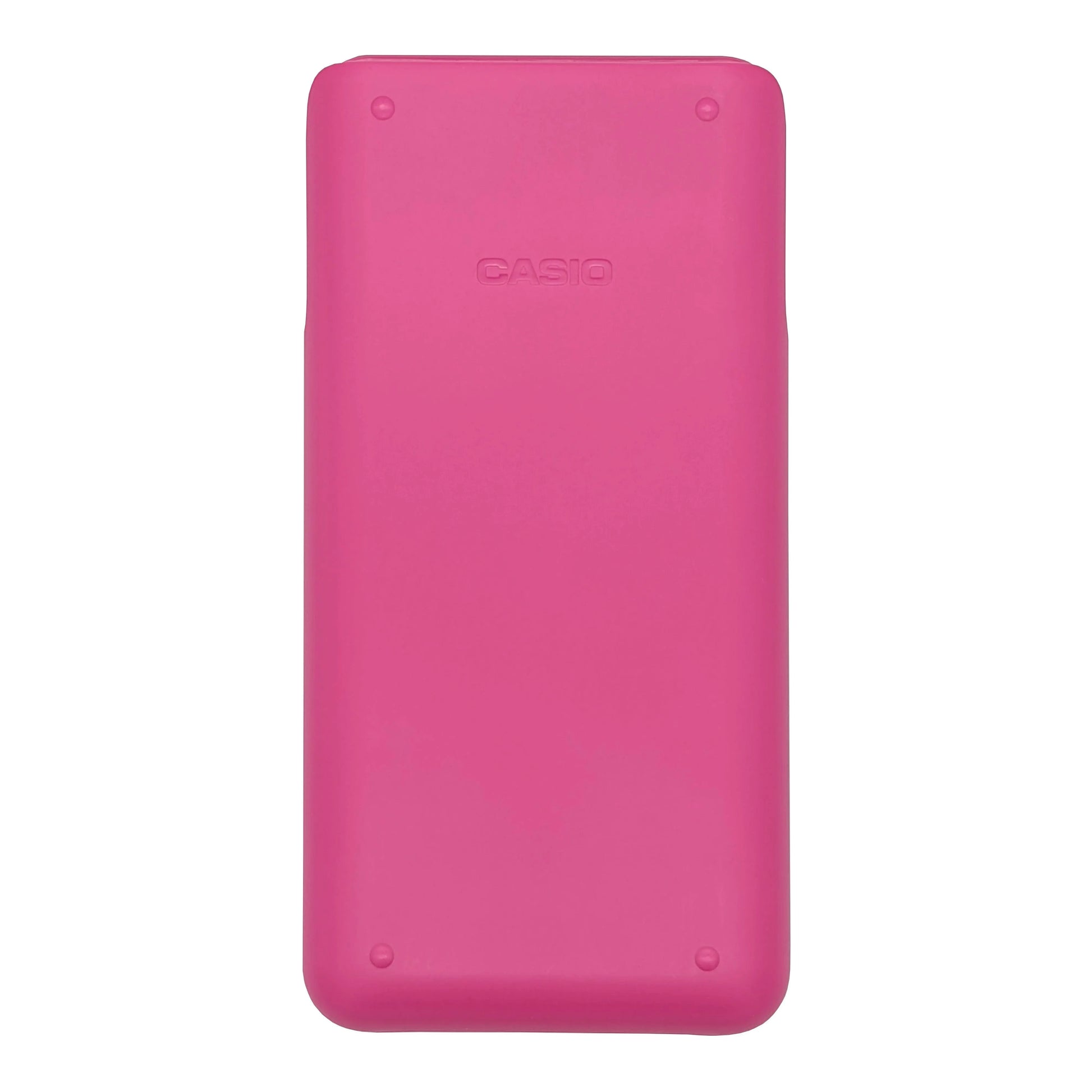 Back view of Casio FX-300ES Plus 2nd Edition pink scientific calculator case