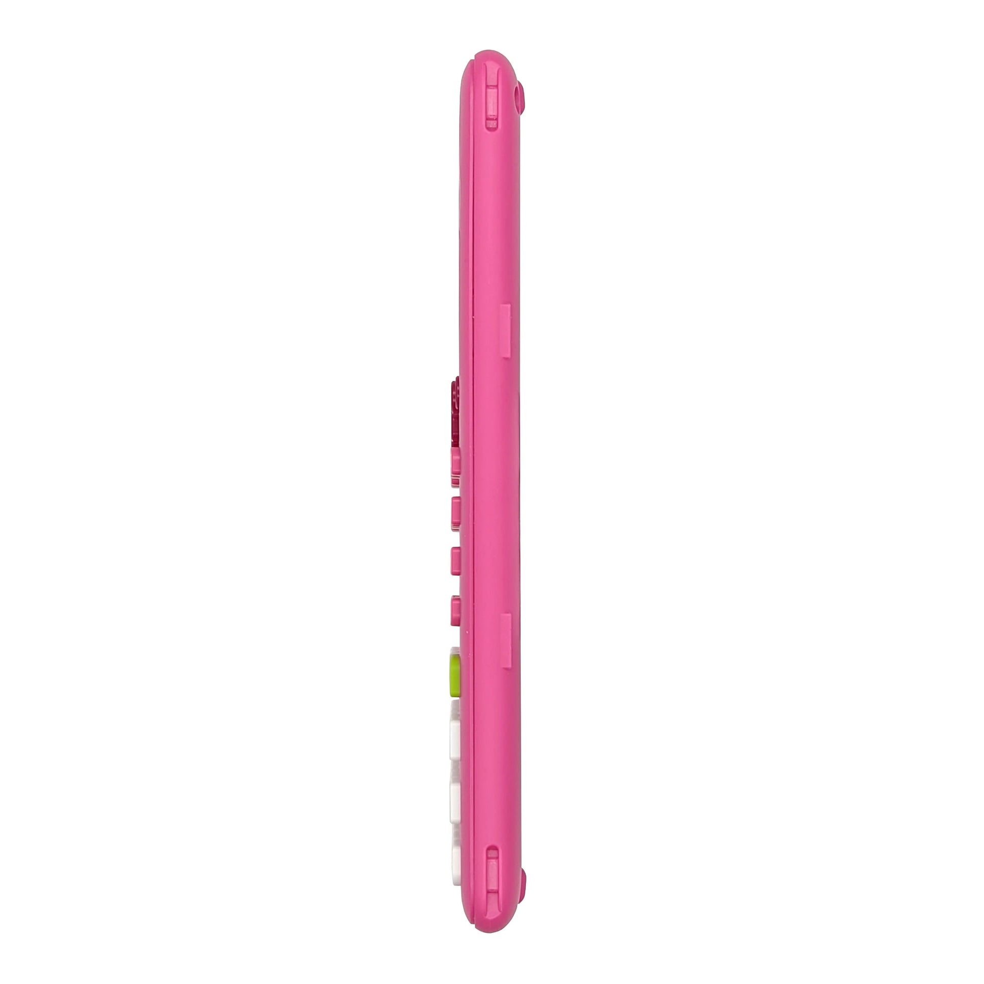 Side view Casio fx-300ES Plus 2nd Edition pink scientific calculator at Underwood Distributing