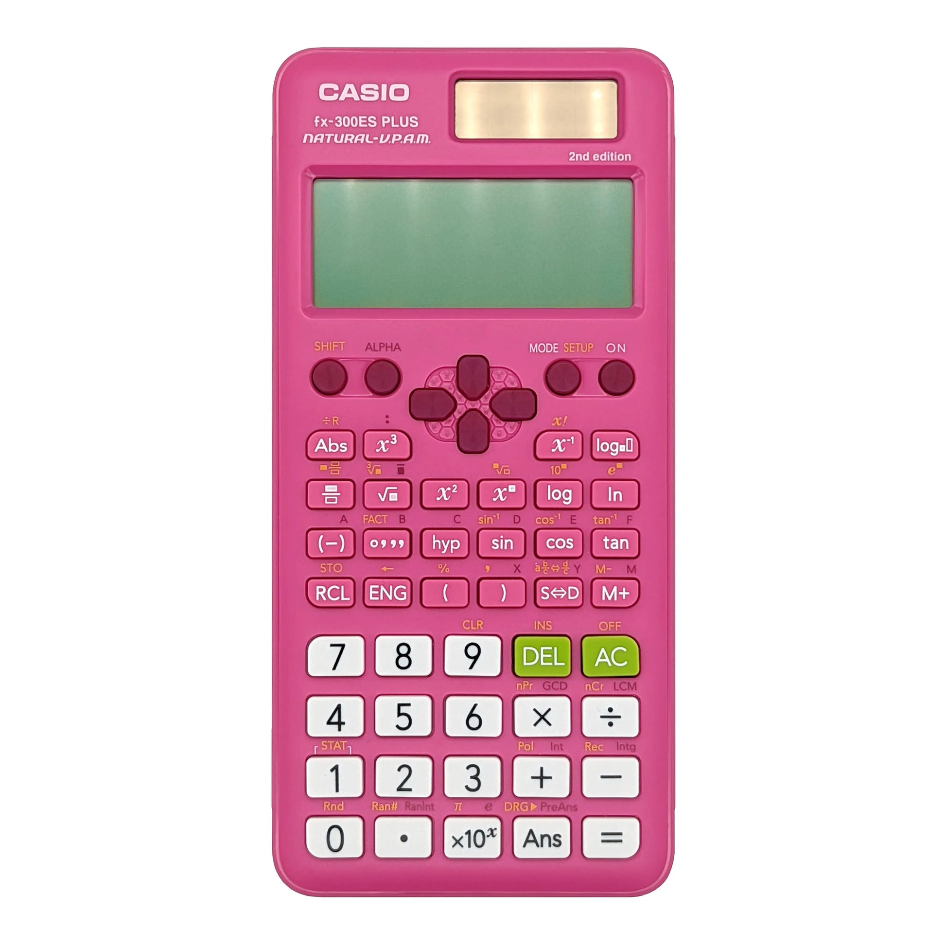 Casio fx-300ES Plus 2nd Edition pink scientific calculator from Underwood Distributing