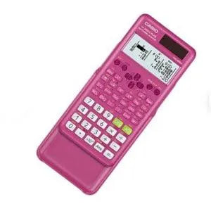 Casio fx-300ES Plus 2nd Edition pink scientific calculator with cover, Underwood Distributing Co.