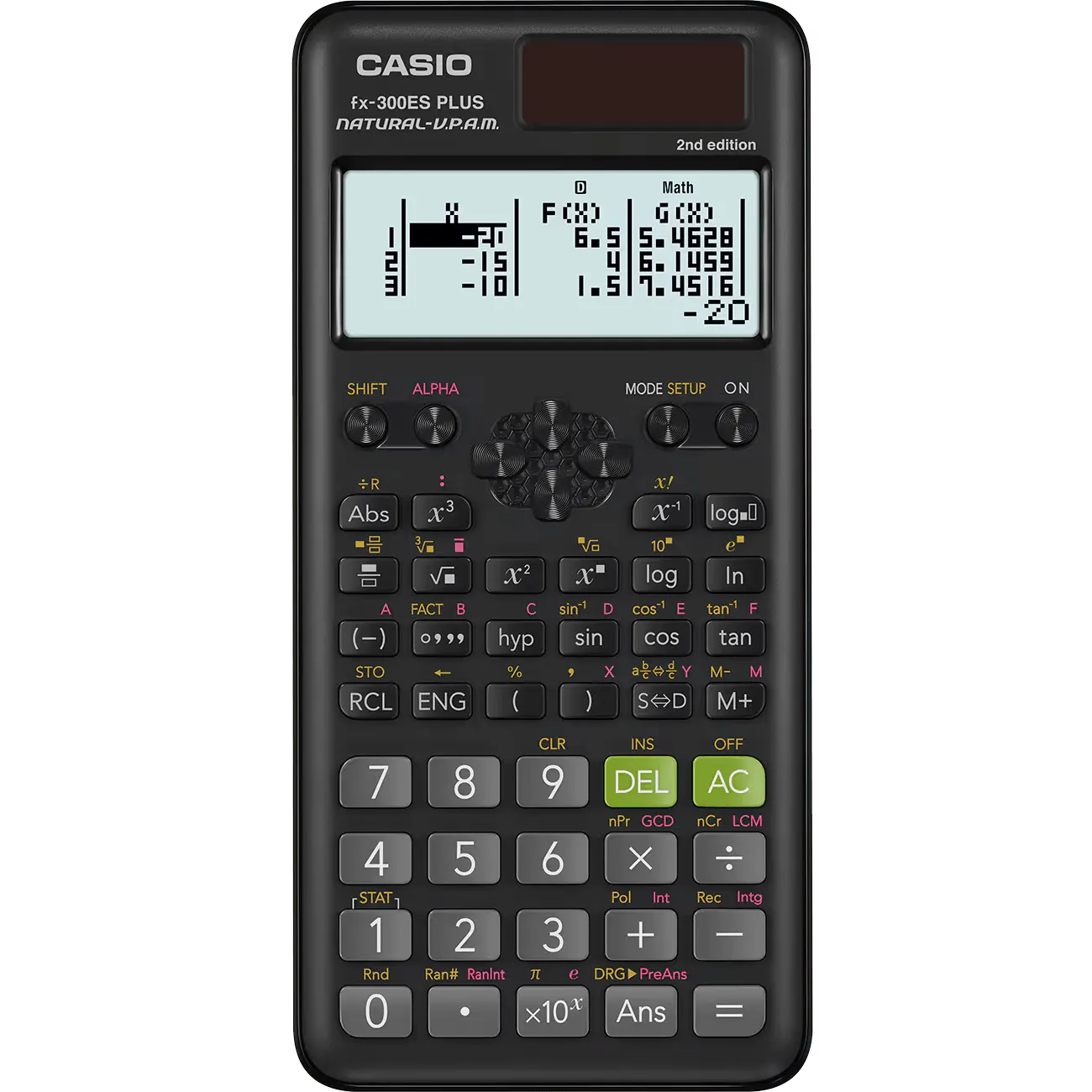 Casio fx-300ES Plus 2nd edition scientific calculator with display, offered by Underwood Distributing Co.