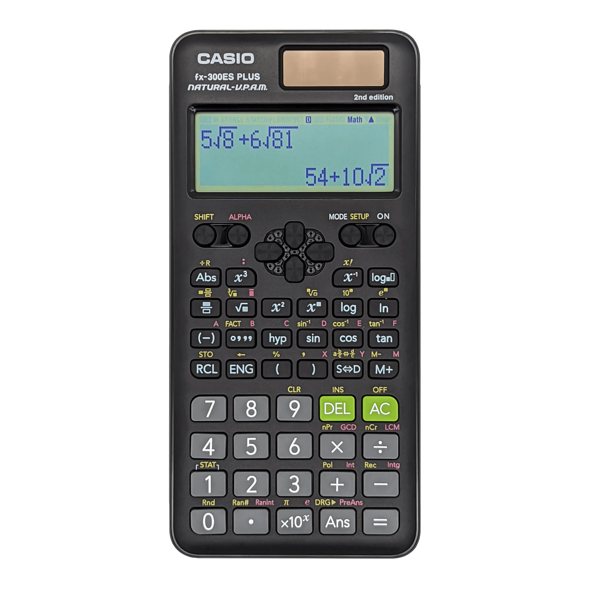 Casio fx-300ES Plus 2nd Edition scientific calculator with display, Underwood Distributing Co.