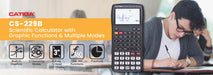 Catiga CS-229B Scientific, Graphing, and Engineering Calculator - Black - Underwood Distributing Co.