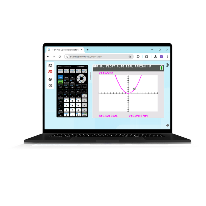 TI-84 Plus CE Online Calculator - Underwood Distributing Co.