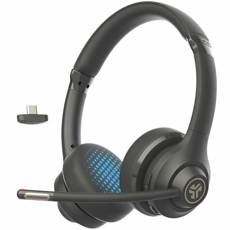 JLab Go Work Wireless & Wired On-ear Headset - Underwood Distributing Co.