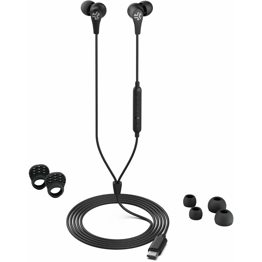JLab JBuds Pro USB-C Wired Earbuds - Underwood Distributing Co.