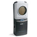 Texas Instruments CBR 2 motion sensor with visible trigger button, shown upright.