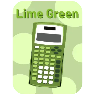 Open-Box TI-30XIIS Scientific Calculator - Lime Green - Underwood Distributing Co.