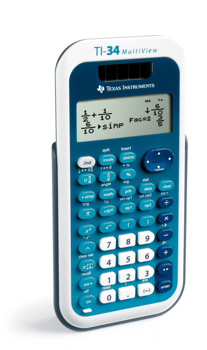 Open-Box TI-34 MultiView Scientific Calculator - Underwood Distributing Co.