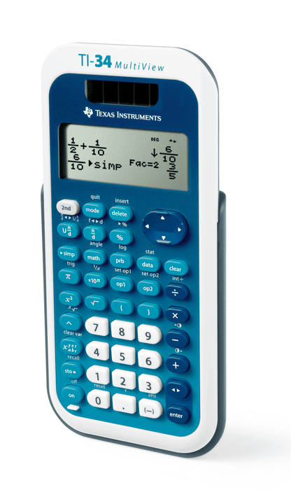 Open-Box TI-34 MultiView Scientific Calculator - Underwood Distributing Co.