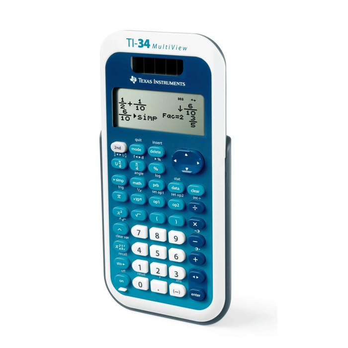 Texas Instruments TI-34 MultiView scientific calculator by Underwood Distributing Co.